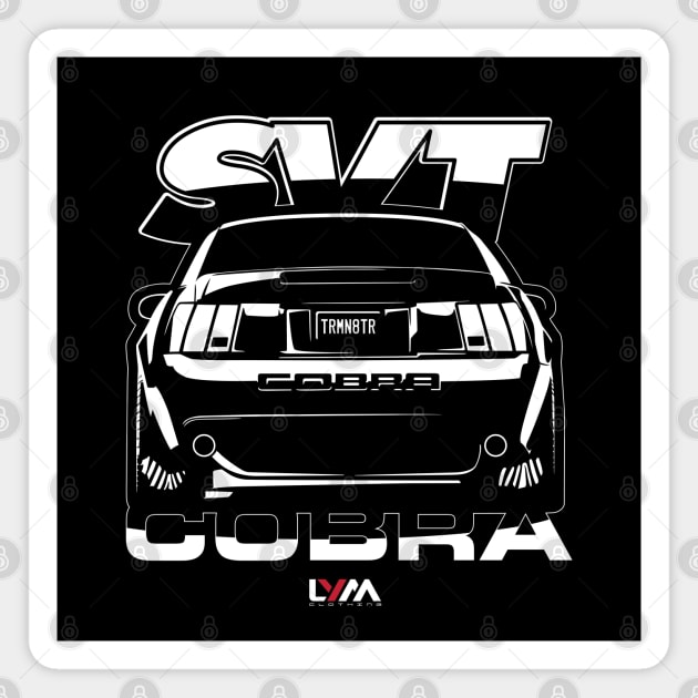 New Edge 2003/2004 Ford Mustang SVT Cobra Rear Magnet by LYM Clothing